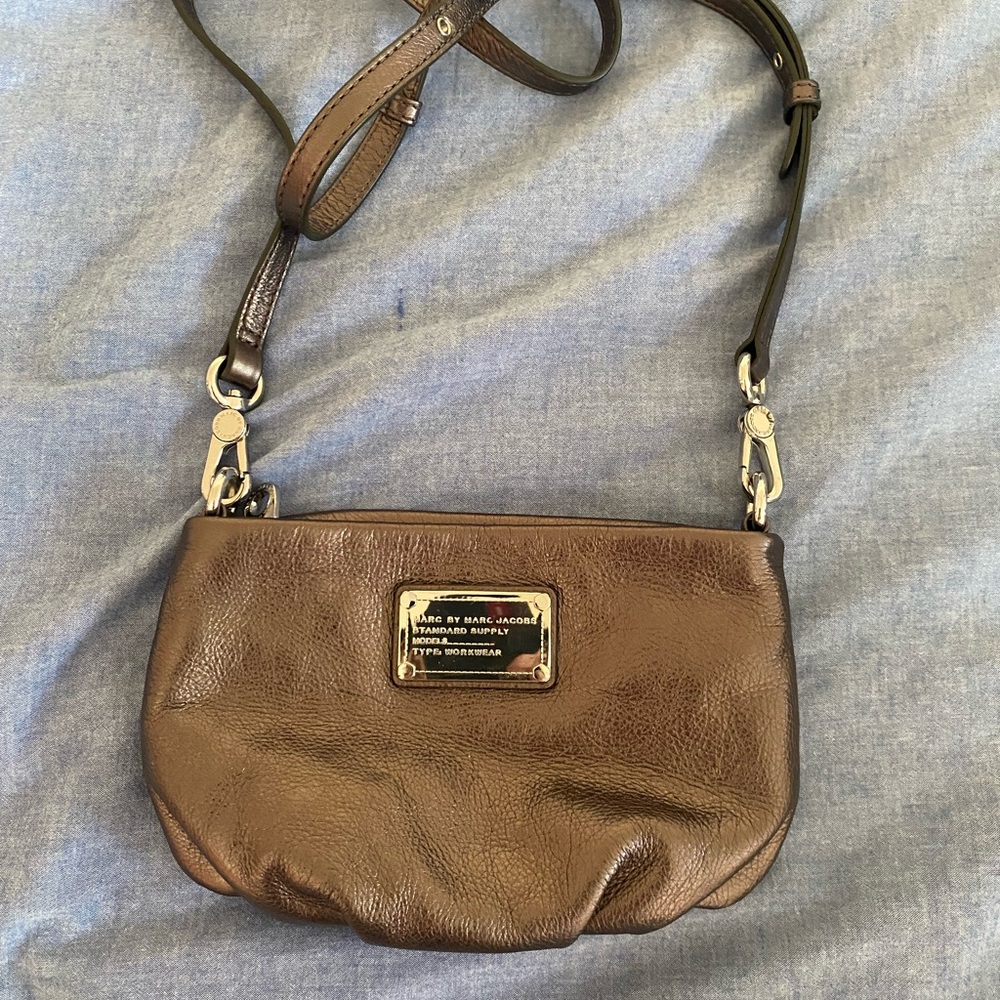 Marc by Marc Jacobs Q Percy Pewter Handbag